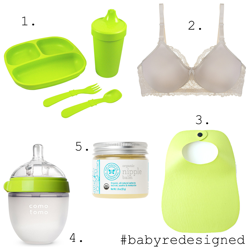 baby redesigned: feeding essentials