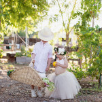 mischievous boy and sweet flower girl | the love designed life