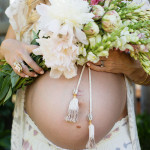 blooms and baby bump | | the love designed life
