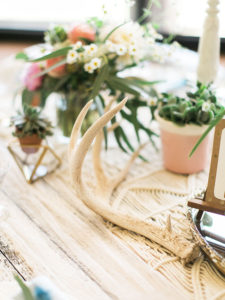 boho brunch tablescape by paige of the love designed life
