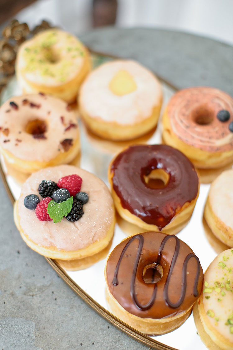 donuts from donut snob at The School of Styling LA | photo: Love, the Nelsons | the love designed life
