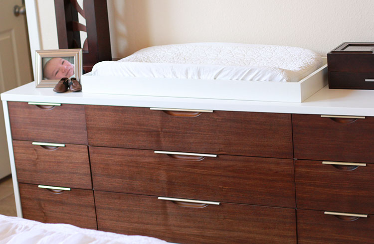 beautifully refinished kent coffey dresser | the love designed life