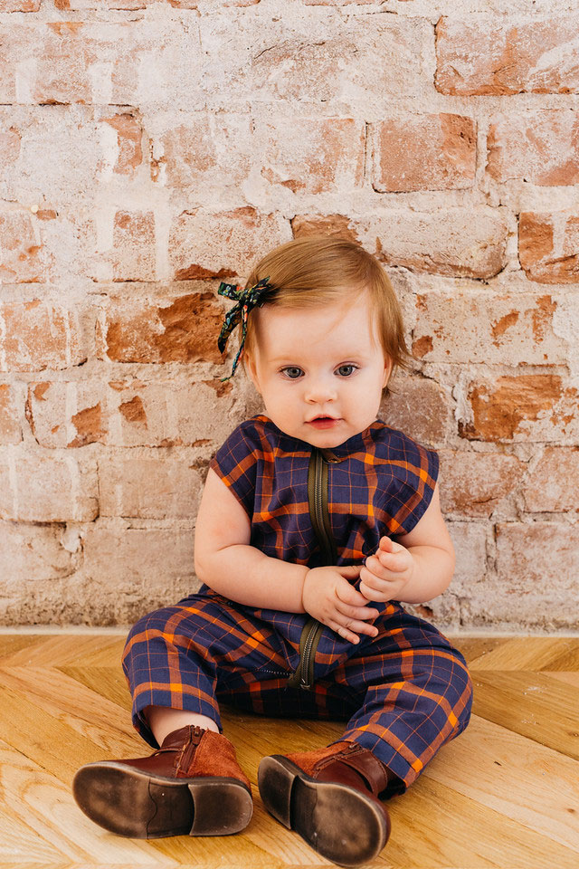 the mechanic jumpsuit - so versatile for a boy or a girl | FW15 miss ainsley mae collection | the love designed life