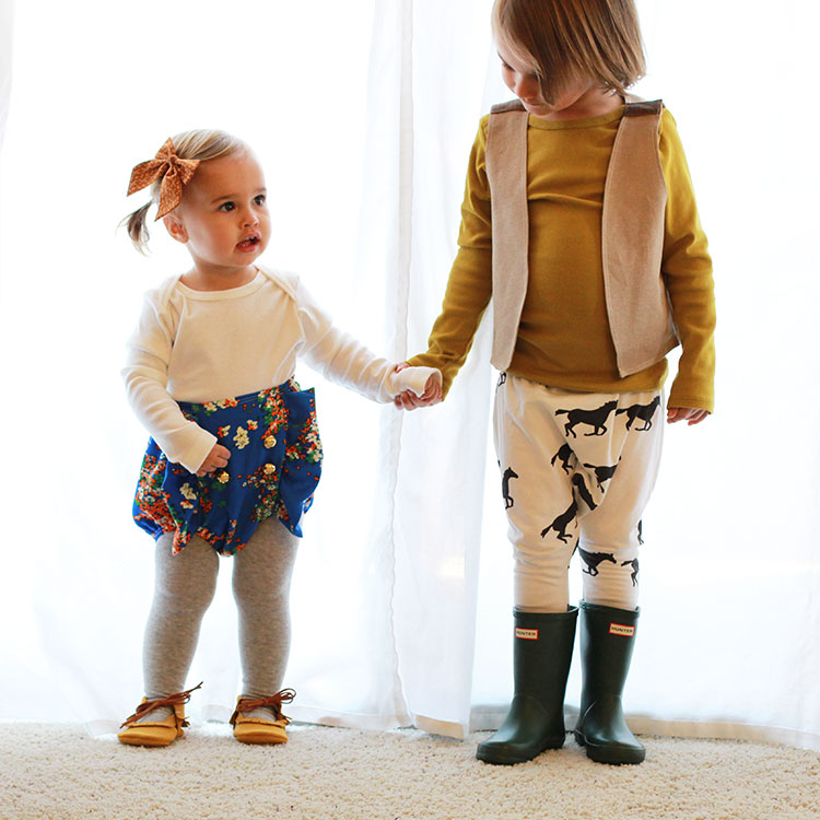 layering up miss ainsley mae's pieces for fall | the love designed life