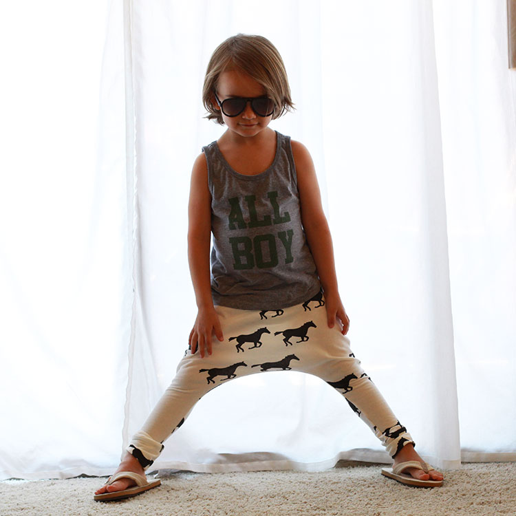 mr. cool in horse print harems by miss ainsley may | | the love designed life