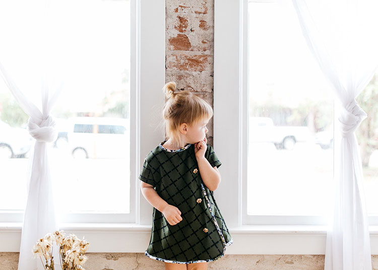 sweet ainsley in the amalie dress | FW15 miss ainsley mae collection | the love designed life