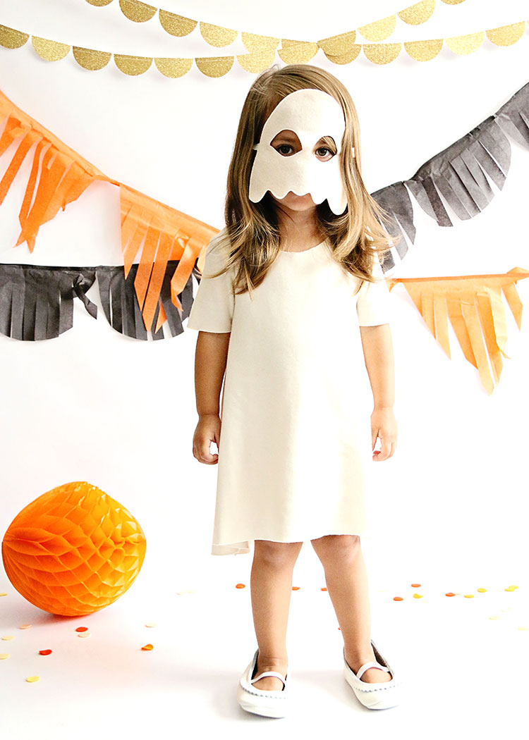 sweet little ghost for halloween | the love designed life