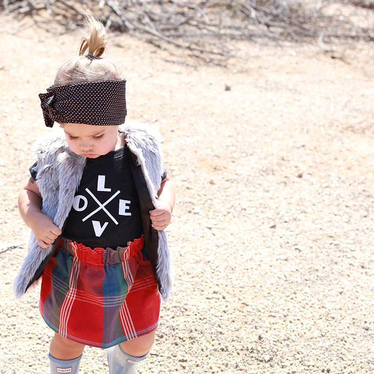 mini me layers for fall | the love designed life