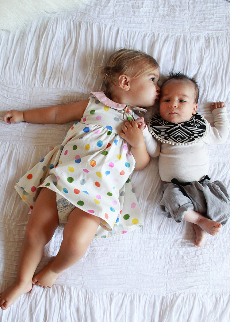 sweet sibling kisses | the love designed life