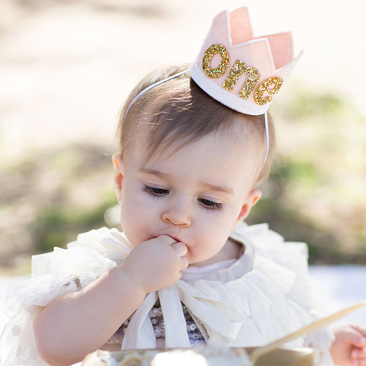 little blue olive birthday 'one' crown | the love designed life