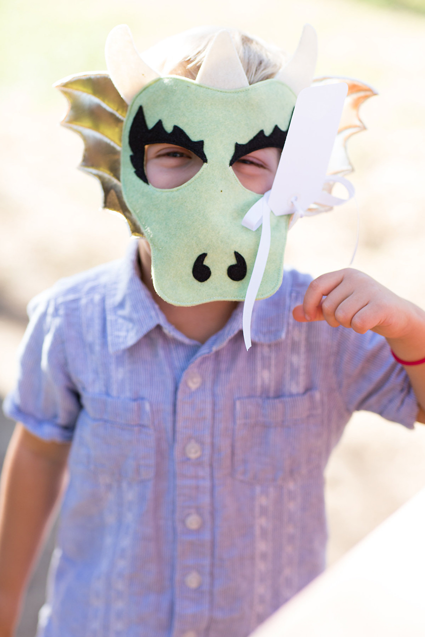 a big party favor hit! [dragon mask by opposite of far] | the love designed life