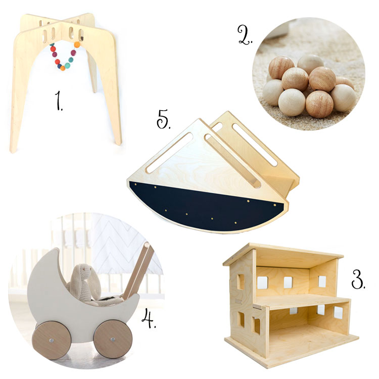 last minute shopping: wooden toys