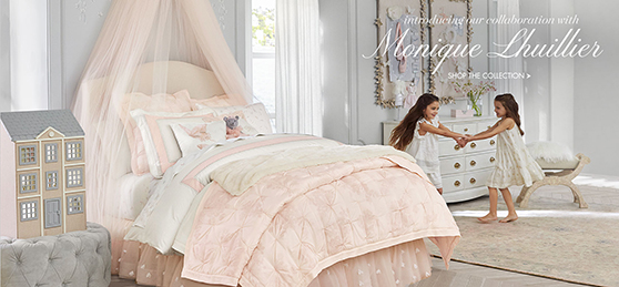 the monique lhuillier at pottery barn collaboration | featured on the love designed life