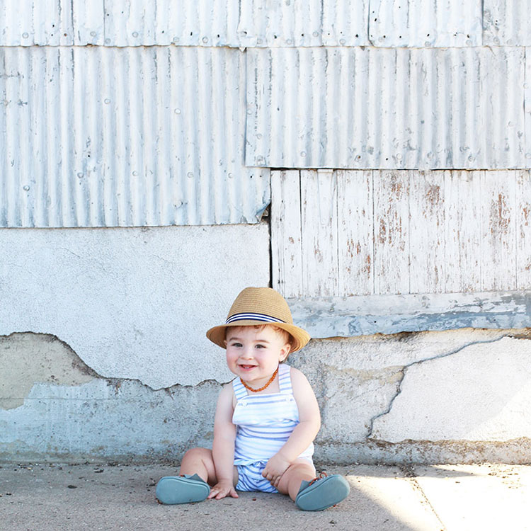 baby boys in little rompers are the best! | the love designed life