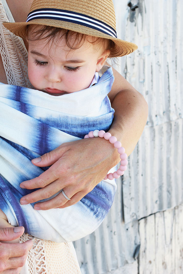 mama and little teething bracelet | the love designed life