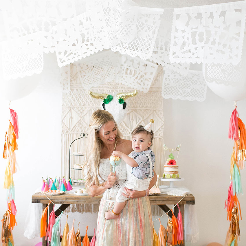 diego's first fiesta: a modern twist on a traditional theme | created by the love designed life