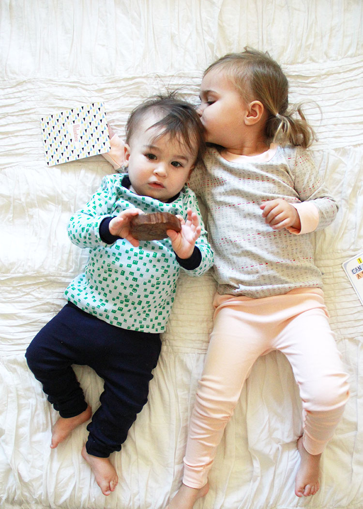fall jammies and cute natural baby toys | the love designed life