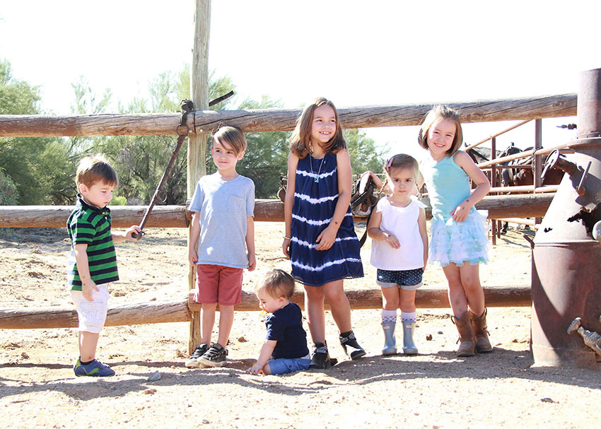 all of the little friends at the pumpkin patch together | thelovedesignedlife.com