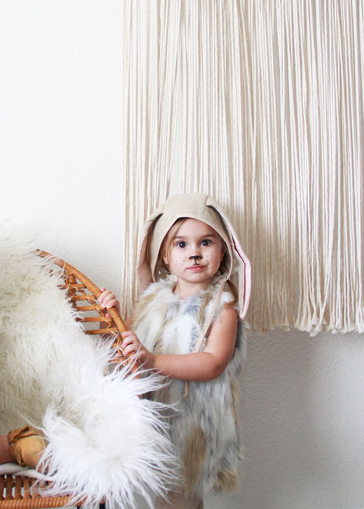 sweet bunny girl costume | thelovedesginedlife.com