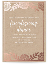 favorite paper + FREE digital thanksgiving invitations from minted | thelovedesignedlife.com