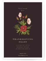 favorite paper + FREE digital thanksgiving invitations from minted | thelovedesignedlife.com