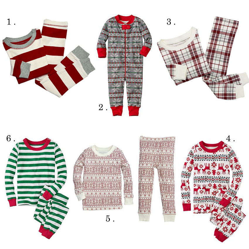 christmas matching jammies for the whole fam! | thelovedesignedlife.com