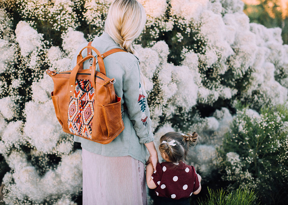 this nena + co. leather convertible day bag makes me so happy. 