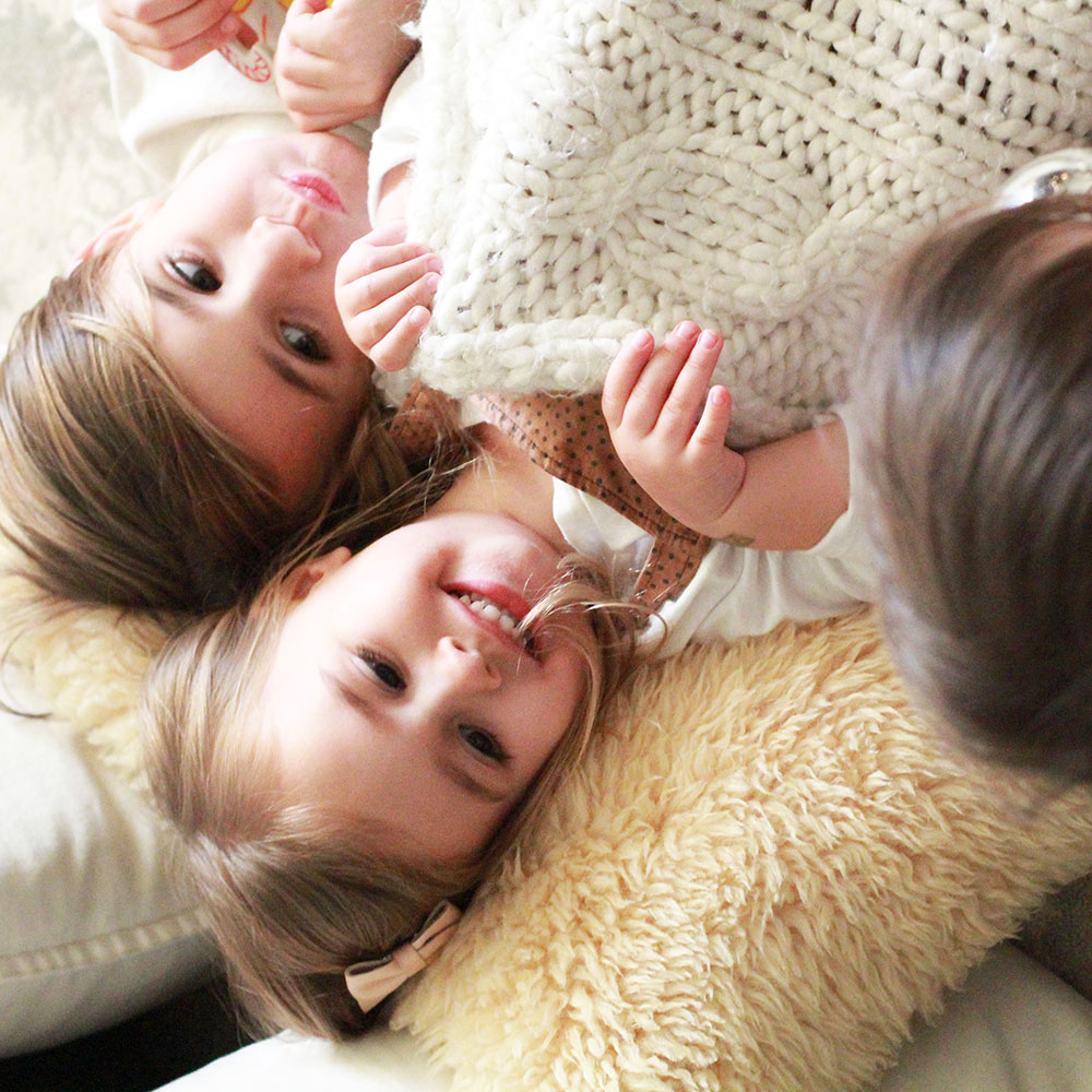 my three little cuddle bugs | thelovedesignedlife.com