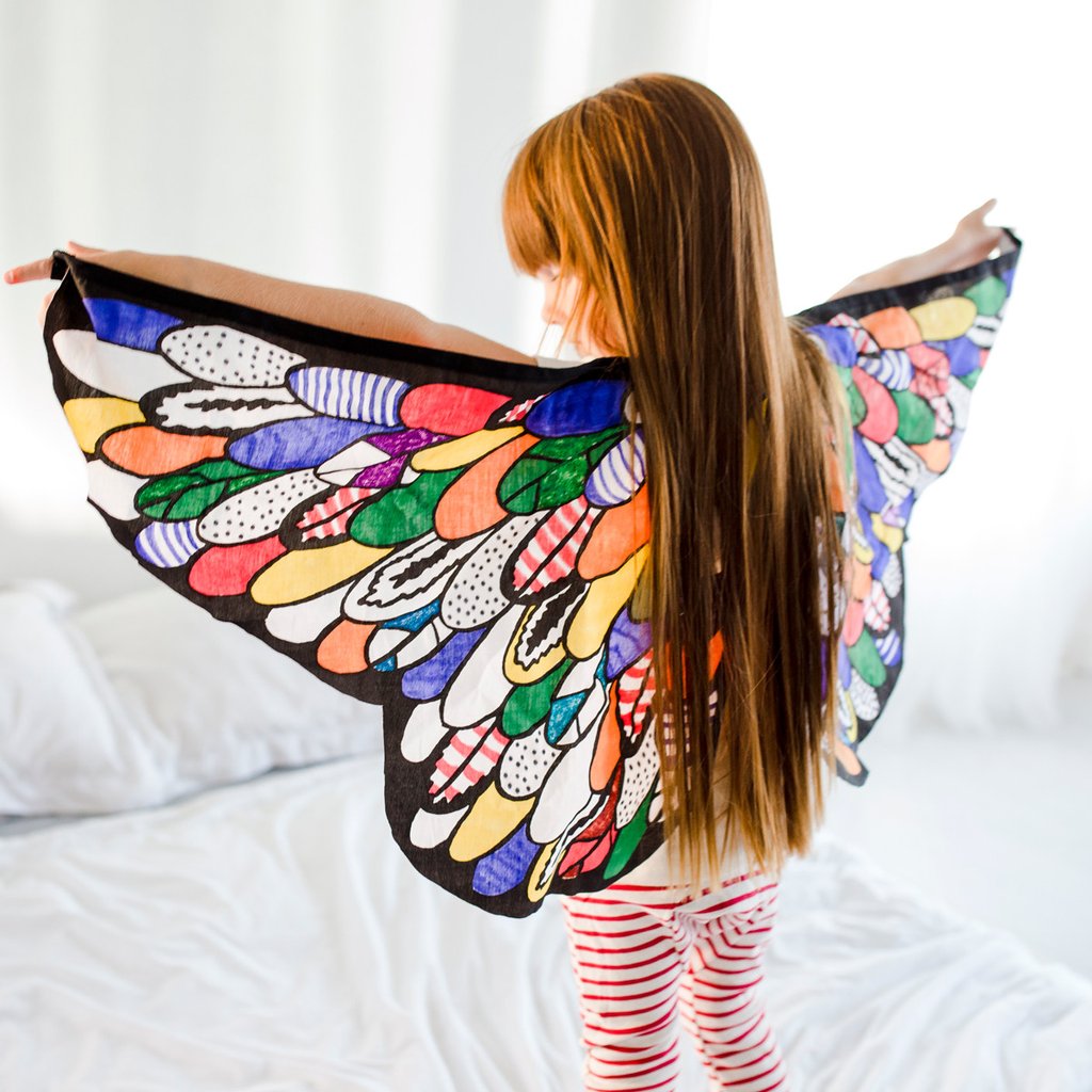 seedling dyi bird wings | thelovedesignedlife.com