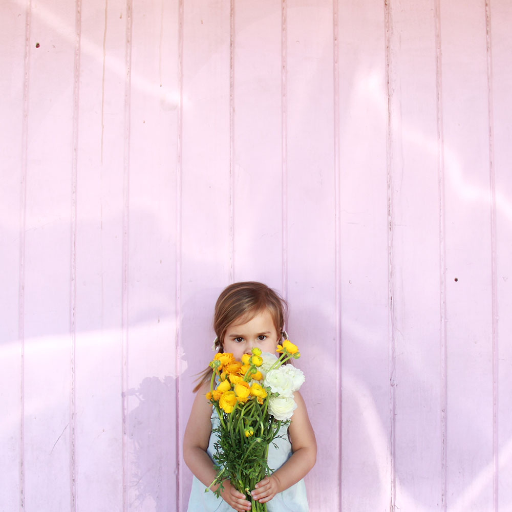 oh sweet springtime baby girl! | thelovedesignedlife.com