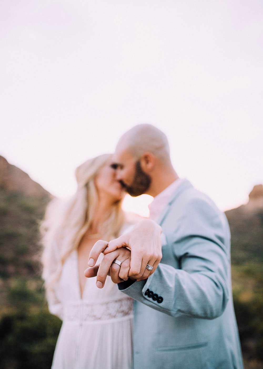 love these 10 year boho wedding anniversary photos | thelovedesignedlife.com