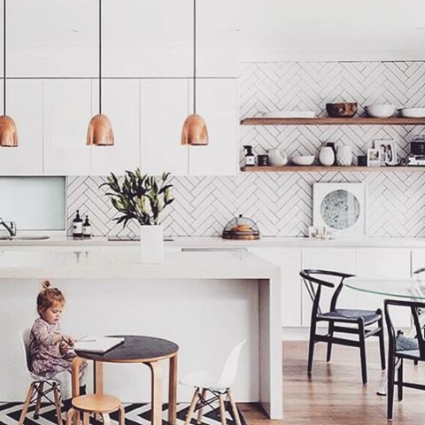 my dream kitchen inspo via pinterest - copper | thelovedesignedlife.com