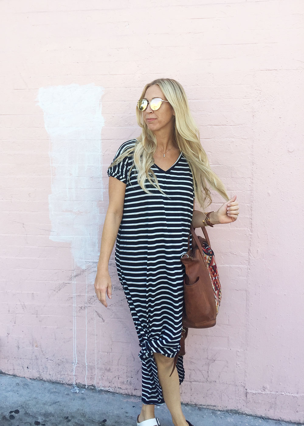 my new favorite travel dress by pink blush! | thelovedesignedlife.com