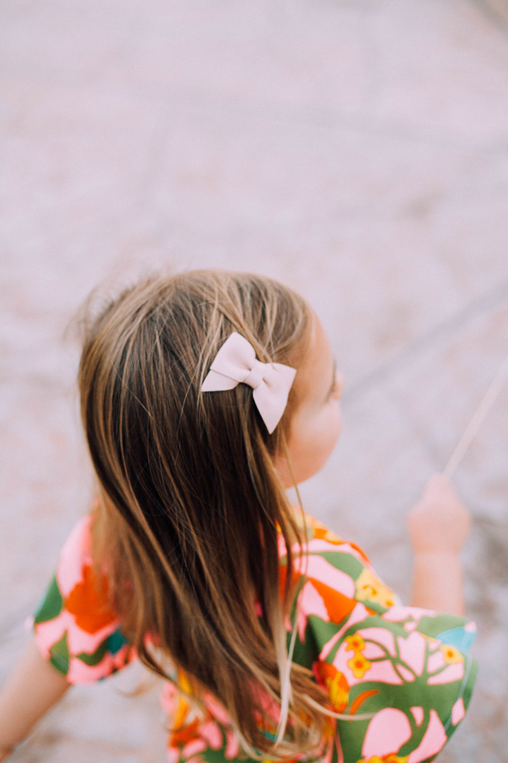 love her sweet spirit and that cute leather hairbow | sweetest mommy and me matching outfits by crew and lu | thelovedesignedlife.com