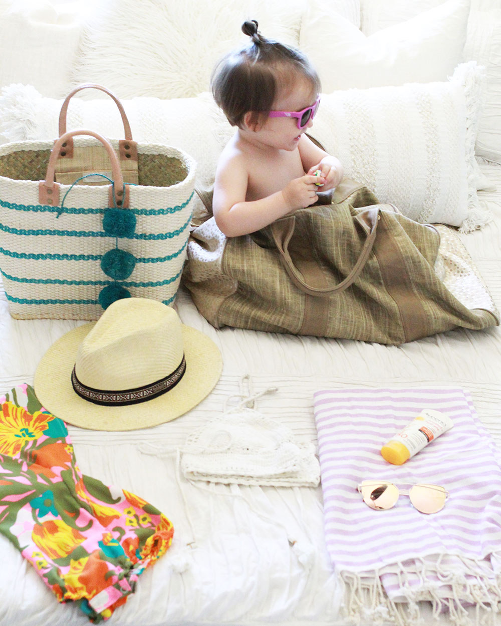 packing for staycation with my babe | thelovedesignedlife.com