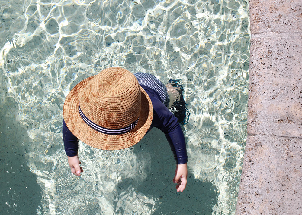 my baby boy loving the water at the pointe hilton squaw peak resort! | thelovedesignedlife.om