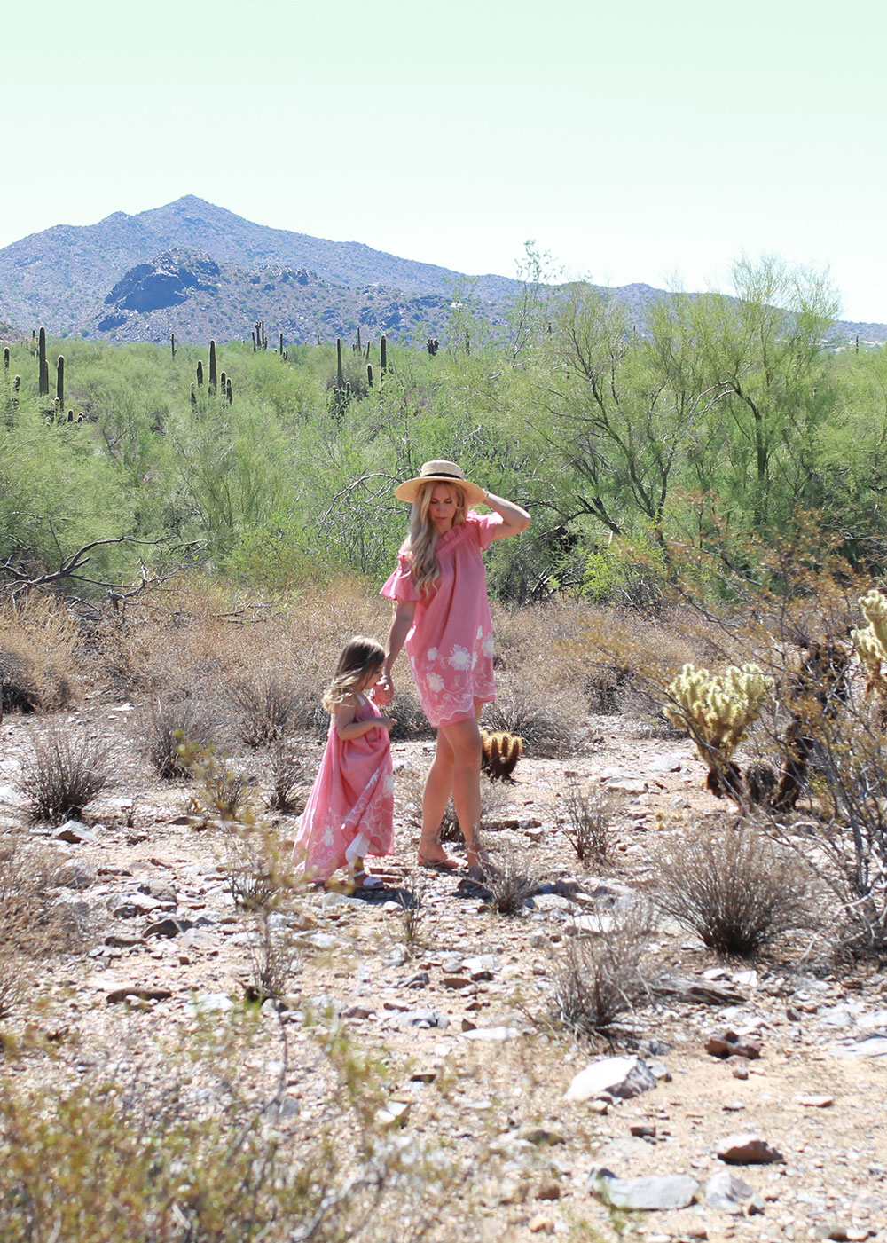 the cutest mommy and me matching dresses by ele story | thelovedesignedlife.com
