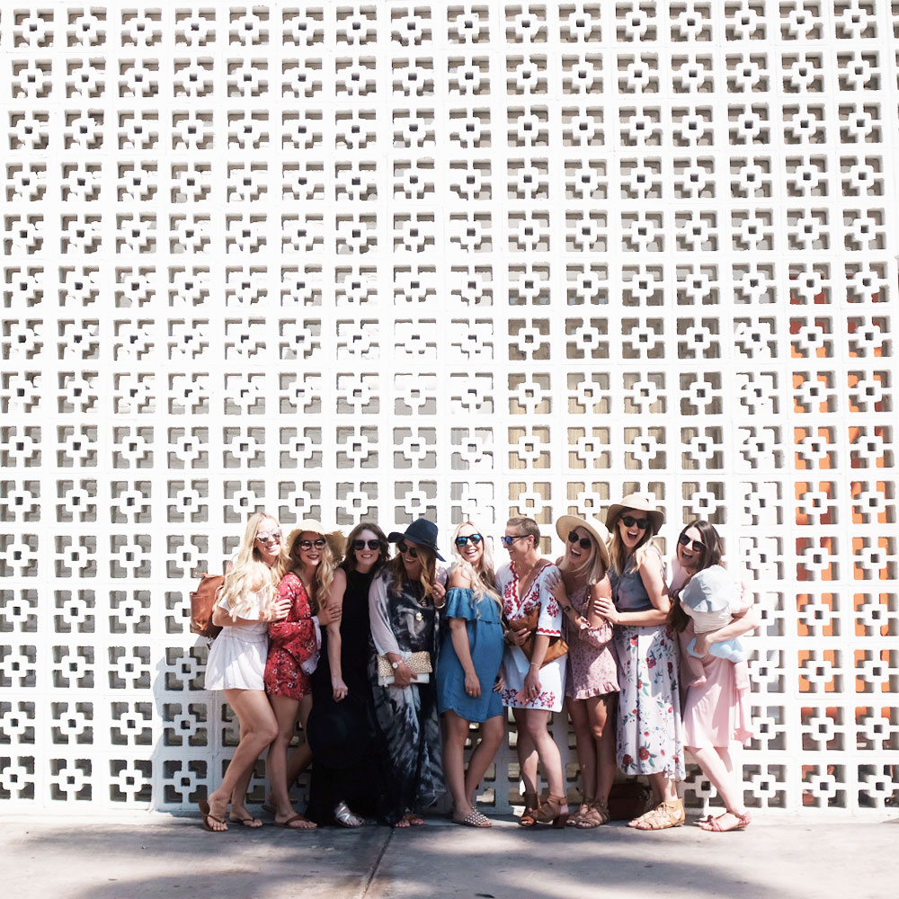 brunch with the girls at the parker palm springs | thelovedesignedlife.com