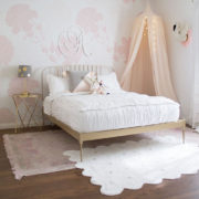 pretty in pink big girl room reveal | thelovedesignedlife.com