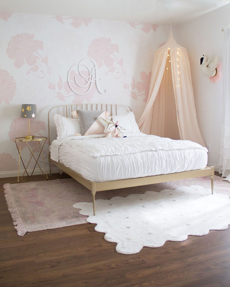 our big girl's room reveal - the love designed life