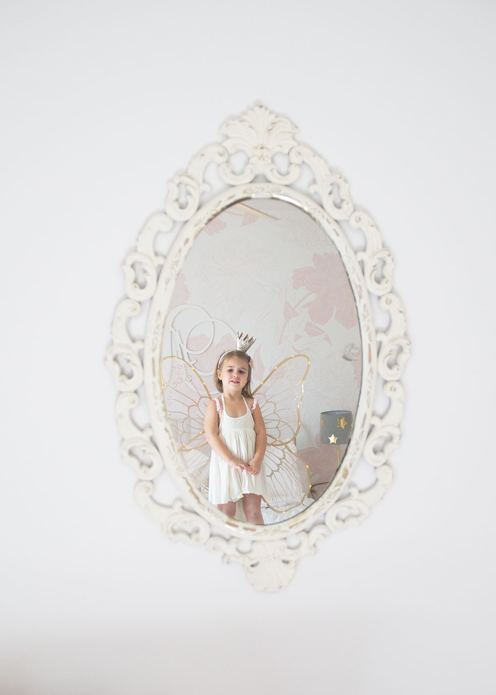 a pretty in pink big girl's room reveal on the blog today | thelovedesignedlife.com