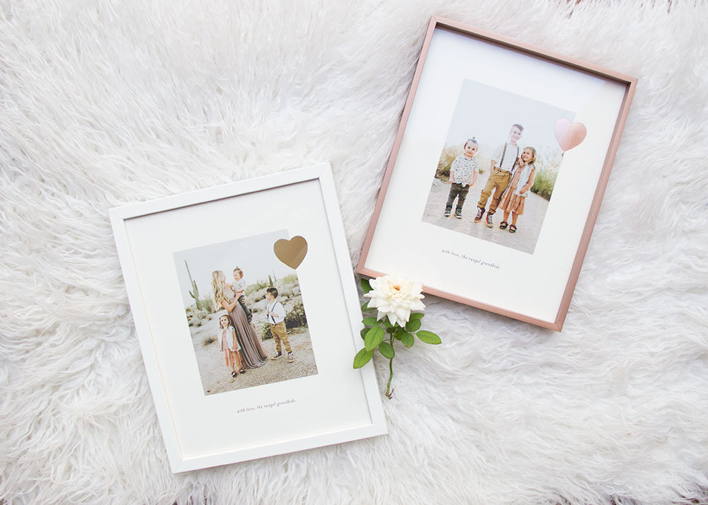 minted makes the most beautiful framed and mounted holiday gifts! | thelovedesignedlife.com #christmas #giftideas