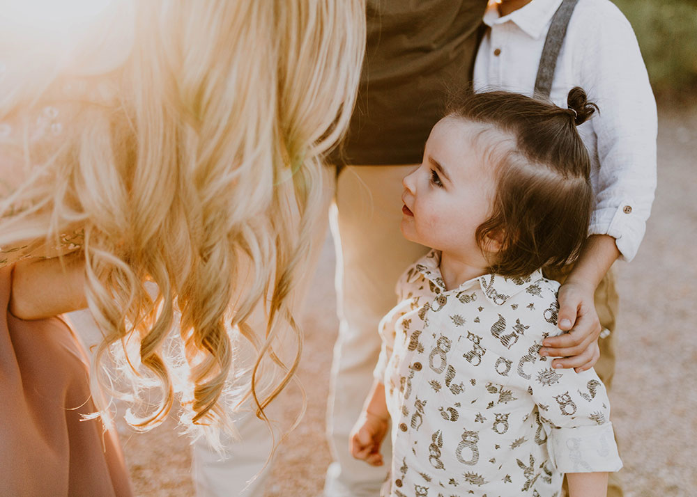 sweet little mamas boy. #manbun #familyphotos | thelovedesignedlife.com