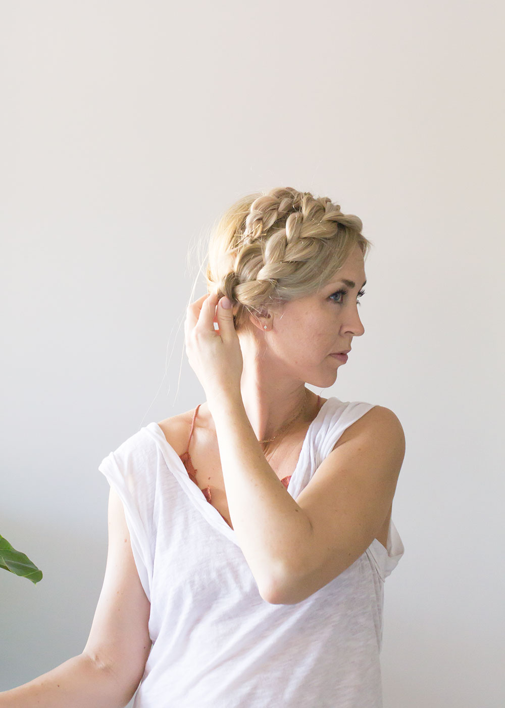 easy milkmiad hair braid | thelovedesignedlife.com