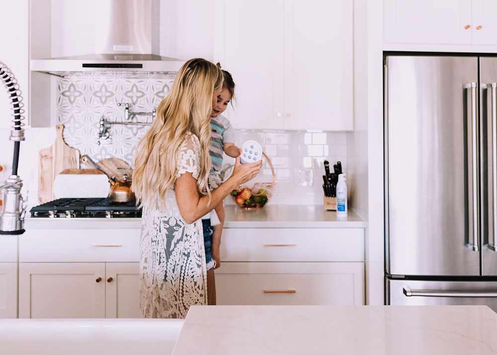 we love these flying bug traps in the kitchen. 100% chemical free! | thelovedesignedlife.com #zevo #totalhomeprotection #homeinsectprotection