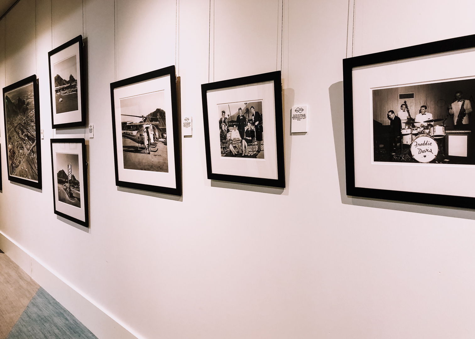 just a few of the historic photos around the mountain shadows resort, showing off the mid-century style | thelovedesignedlife.com #midcenturymodern #history #historicresort