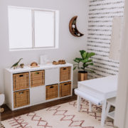 all the details from our tiny playroom reveal on the blog today! | thelovedesignedlife.com #playroom #boho