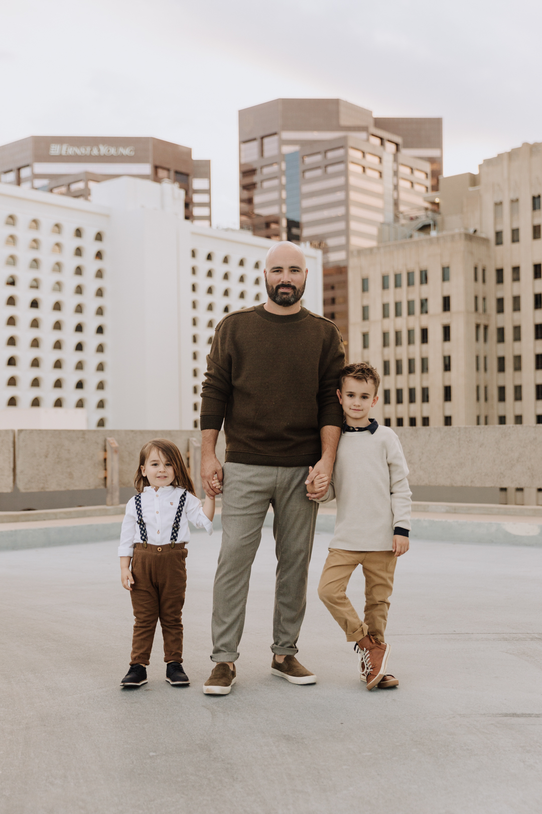 my boys! I couldn't love them more | thelovedesignedlife.com #familyphotos #dadandsons #stylingfamilyphotos