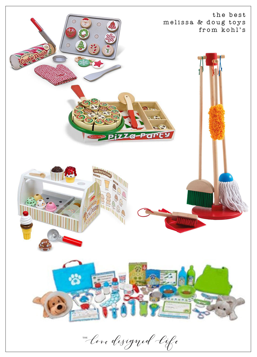 the best melissa & doug toys at kohl's this year for the holidays | thelovedesignedlife.com #christmasgiftideas #toys #holidays