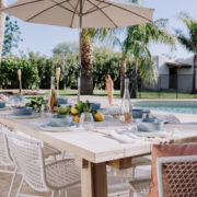sharing our complete backyard and new furniture from article | thelovedesignedlife.com #ourArticle